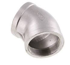 Raccord coudé 45° Rp 2'' en acier inoxydable 16 Bar