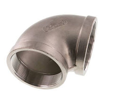 Raccord coudé 90° Rp 2 1/2'' en acier inoxydable 16 Bar