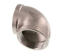 Raccord coudé 90° Rp 2 1/2'' en acier inoxydable 16 Bar