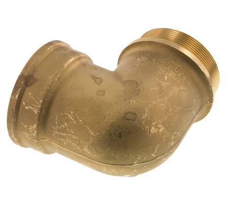 Raccord coudé 90° en laiton G 3'' x G 3'' F/M 16 Bar