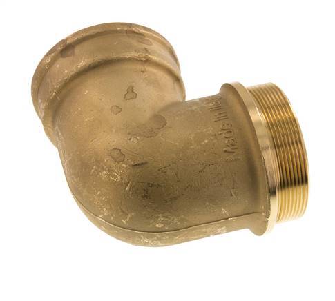 Raccord coudé 90° en laiton G 3'' x G 3'' F/M 16 Bar