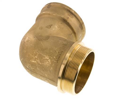 Raccord coudé 90° en laiton G 3'' x G 3'' F/M 16 Bar
