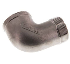 Rp 1 1/2'' x R 1 1/2'' F/M Stainless steel 90 deg Elbow Fitting 10 Bar