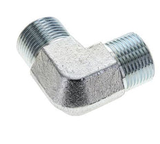Raccord coudé 90° UNS 1''-14 mâle en acier zingué ORFS 400 Bar - Hydraulique
