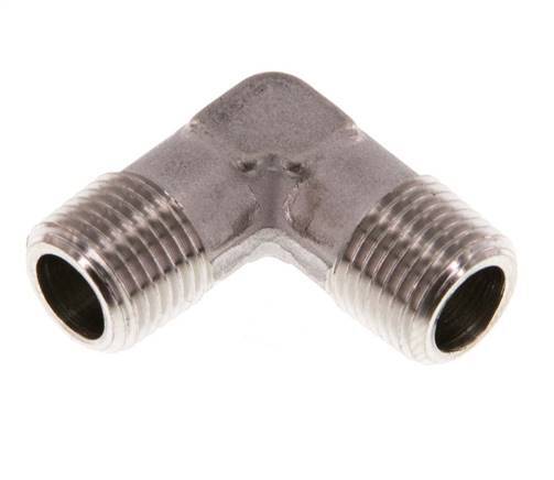 R 1/8'' Male Stainless steel 90 deg Elbow Fitting 150 Bar