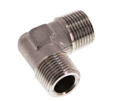 R 3/8'' Male Stainless steel 90 deg Elbow Fitting 150 Bar