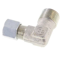 Raccord coudé 90° R 1/2'' mâle x 10L en acier zingué 315 Bar DIN 2353
