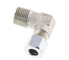 Raccord coudé 90° R 1/2'' mâle x 10L en acier zingué 315 Bar DIN 2353