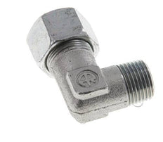 R 1/2'' Male x 16S Acier zingué Raccord coudé 90° 400 Bar DIN 2353