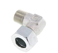 Raccord coudé 90° R 1/2'' mâle x 18L acier zingué 315 Bar DIN 2353