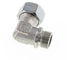 Raccord coudé 90° G 3/4'' mâle x 22L en acier zingué 160 Bar DIN 2353