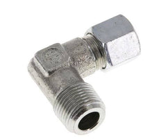 Raccord coudé 90° R 3/8'' mâle x 8L en acier zingué 315 Bar DIN 2353