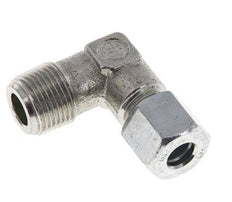 Raccord coudé 90° R 3/8'' mâle x 8L en acier zingué 315 Bar DIN 2353