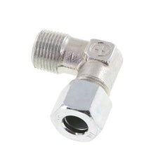 R 3/8'' Mâle x 10L Acier zingué Raccord coudé à 90 degrés 315 Bar DIN 2353