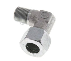 Raccord coudé 90° R 3/8'' mâle x 15L acier zingué 315 Bar DIN 2353