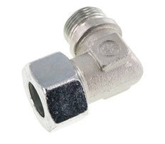 G 1'' Male x 25S Zinc plated Steel 90 deg Elbow Fitting 400 Bar DIN 2353