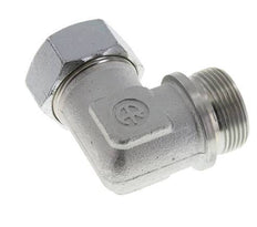 G 1 1/4'' Male x 35L Acier zingué Raccord coudé 90° 160 Bar DIN 2353