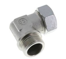 G 1 1/4'' Male x 35L Acier zingué Raccord coudé 90° 160 Bar DIN 2353