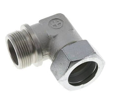 G 1 1/4'' Male x 35L Acier zingué Raccord coudé 90° 160 Bar DIN 2353