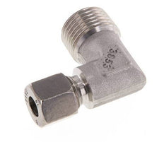 R 1/2'' Male x 8L Stainless steel 90 deg Elbow Fitting 315 Bar DIN 2353