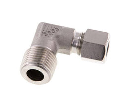 R 1/2'' mâle x 10L Raccord coudé 90° en acier inoxydable 315 Bar DIN 2353