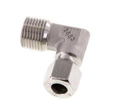 R 1/2'' mâle x 10L Raccord coudé 90° en acier inoxydable 315 Bar DIN 2353