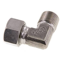 R 1/2'' mâle x 15L Raccord coudé 90° en acier inoxydable 315 Bar DIN 2353