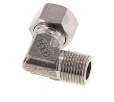 R 1/2'' mâle x 15L Raccord coudé 90° en acier inoxydable 315 Bar DIN 2353