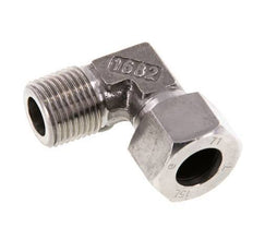 R 1/2'' mâle x 15L Raccord coudé 90° en acier inoxydable 315 Bar DIN 2353