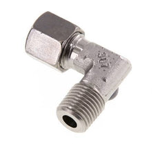 R 1/4'' mâle x 8L Raccord coudé 90° en acier inoxydable 315 Bar DIN 2353