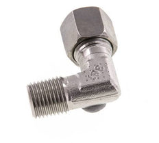 R 1/4'' mâle x 8L Raccord coudé 90° en acier inoxydable 315 Bar DIN 2353