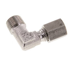 R 1/8'' mâle x 4LL Raccord coudé 90° en acier inoxydable 100 Bar DIN 2353