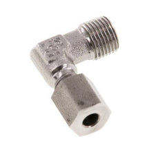 R 1/8'' mâle x 4LL Raccord coudé 90° en acier inoxydable 100 Bar DIN 2353