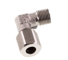 R 1/8'' mâle x 6LL Raccord coudé 90° en acier inoxydable 100 Bar DIN 2353