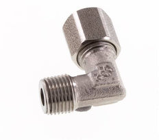R 1/8'' mâle x 6LL Raccord coudé 90° en acier inoxydable 100 Bar DIN 2353