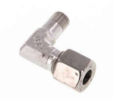 R 1/8'' Male x 8L Raccord coudé 90 deg en acier inoxydable 315 Bar DIN 2353