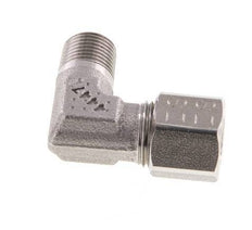 R 1/8'' mâle x 8LL Raccord coudé 90° en acier inoxydable 100 Bar DIN 2353