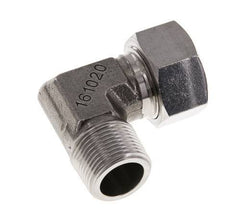 G 3/4'' Male x 22L Raccord coudé 90° en acier inoxydable 160 Bar DIN 2353