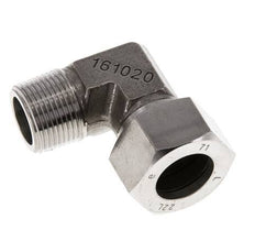 G 3/4'' Male x 22L Stainless steel 90 deg Elbow Fitting 160 Bar DIN 2353