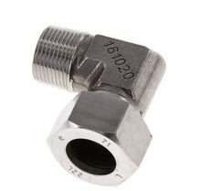 G 3/4'' Male x 22L Raccord coudé 90° en acier inoxydable 160 Bar DIN 2353