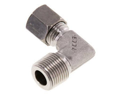 R 3/8'' mâle x 8L Raccord coudé 90° en acier inoxydable 315 Bar DIN 2353