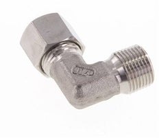 R 3/8'' Male x 10L Raccord coudé 90 deg en acier inoxydable 315 Bar DIN 2353