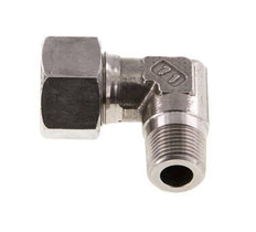 R 3/8'' mâle x 15L Raccord coudé 90° en acier inoxydable 315 Bar DIN 2353