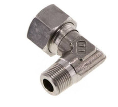 R 3/8'' mâle x 15L Raccord coudé 90° en acier inoxydable 315 Bar DIN 2353