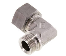 G 1'' Male x 25S Raccord coudé 90° en acier inoxydable 400 Bar DIN 2353