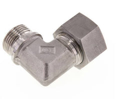 G 1'' Male x 25S Raccord coudé 90° en acier inoxydable 400 Bar DIN 2353