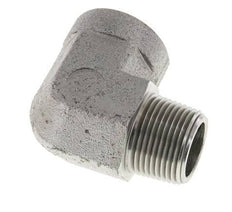 Raccord coudé 90° en acier zingué 1'' NPT x 1'' NPT M/F 140 Bar - Hydraulique