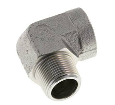 Raccord coudé 90° en acier zingué 1'' NPT x 1'' NPT M/F 140 Bar - Hydraulique