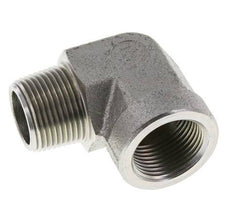 Raccord coudé 90° en acier zingué 1'' NPT x 1'' NPT M/F 140 Bar - Hydraulique