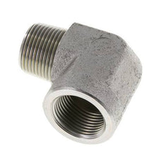 Raccord coudé 90° en acier zingué 1'' NPT x 1'' NPT M/F 140 Bar - Hydraulique